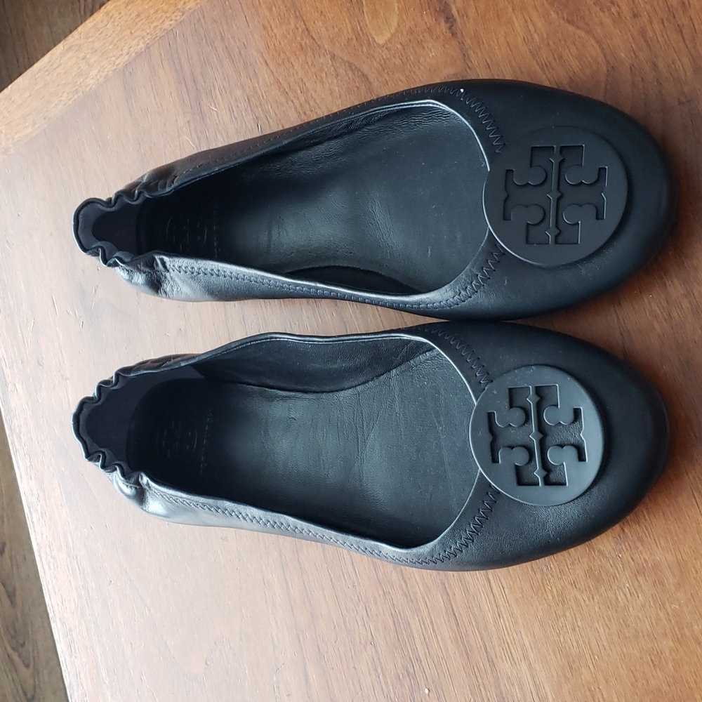Tory Burch Navy Ballet Flat